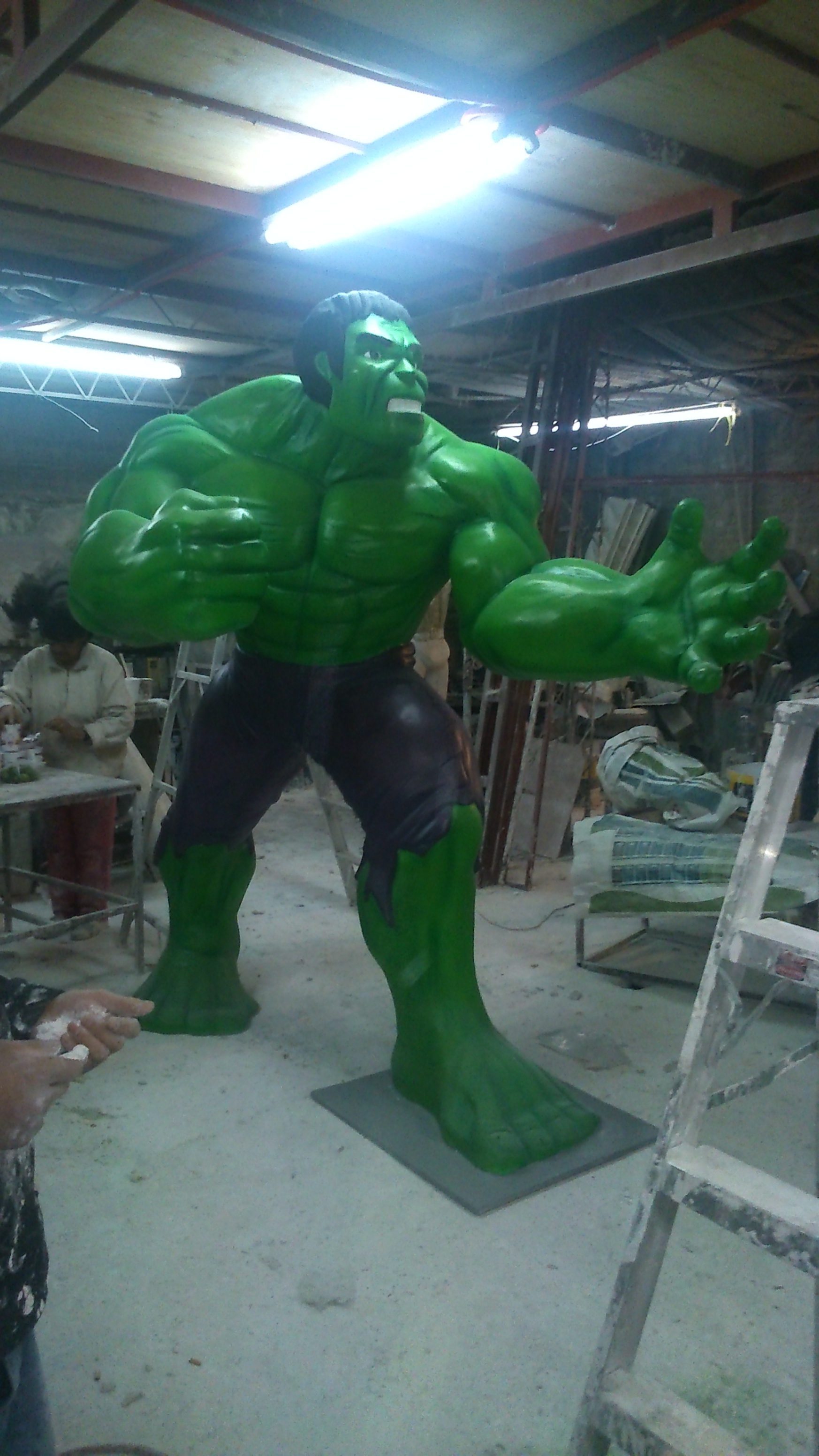 Hulk en fibra de vidrio